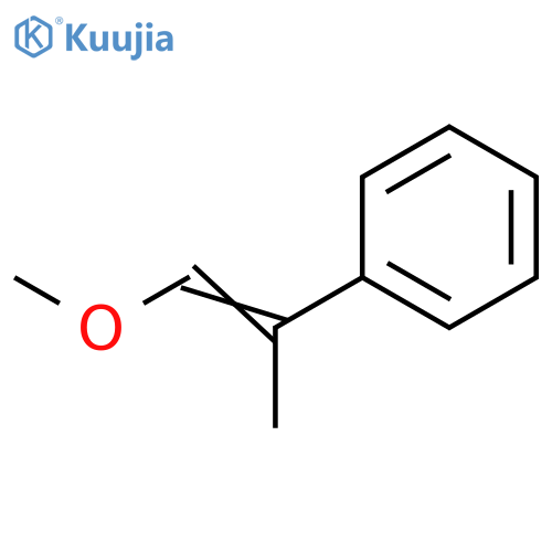 Benzene, (2-methoxy-1-methylethenyl)- structure