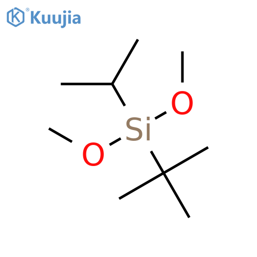 Tert-butyl-dimethoxy-propan-2-ylsilane structure