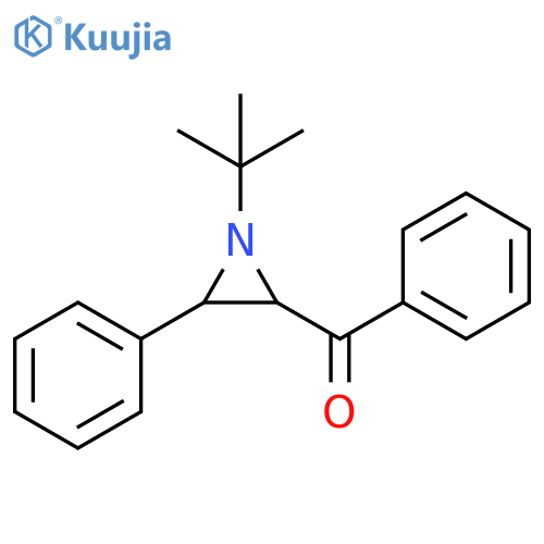 [1-(1,1-Dimethylethyl)-3-phenyl-2-aziridinyl]phenylmethanone structure