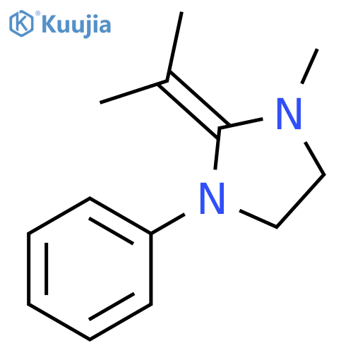 Imidazolidine, 1-methyl-2-(1-methylethylidene)-3-phenyl- structure