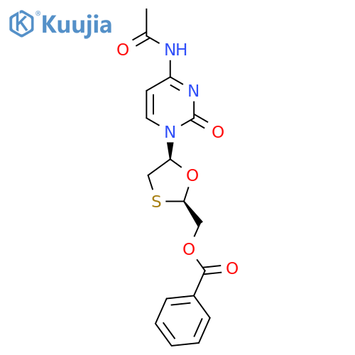 N-Acetyl O-Benzyl Lamivudine structure