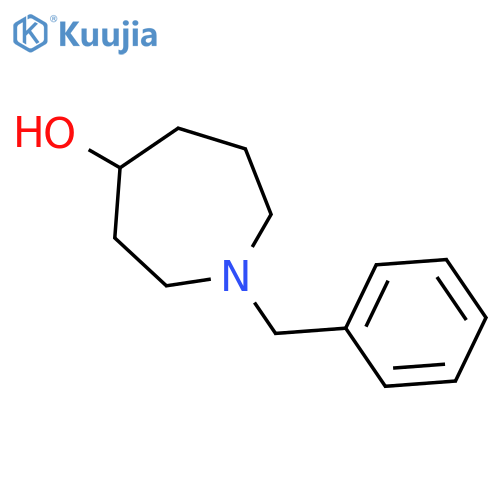 1-benzylazepan-4-ol structure