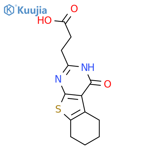 3-{3-Oxo-8-thia-4,6-diazatricyclo7.4.0.0?,?trideca-1(9),2(7),5-trien-5-yl}propanoic Acid structure