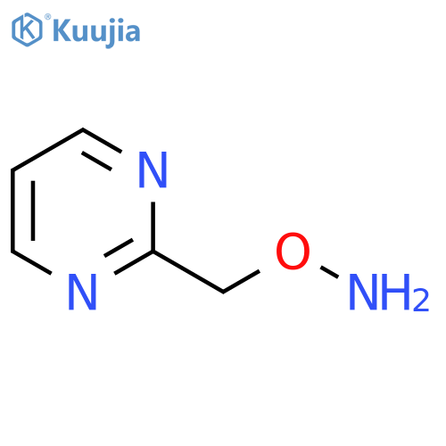 O-(pyrimidin-2-yl)methylhydroxylamine structure