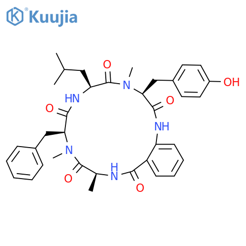 Cycloaspeptide A structure