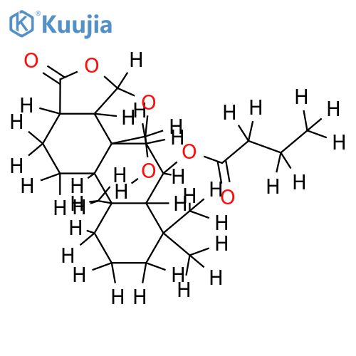 6-Butanoyl –(6alpha,17beta)-15,17-Epoxy-6,17-dihydroxy-16-spongianone structure