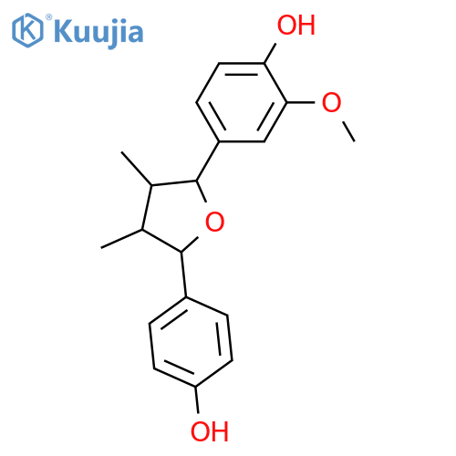 7,7'-Epoxy-8,8'-lignan-3,4,4'-triol; (7R*,7'R*,8R*,8'S*)-form, 3-Me ether structure