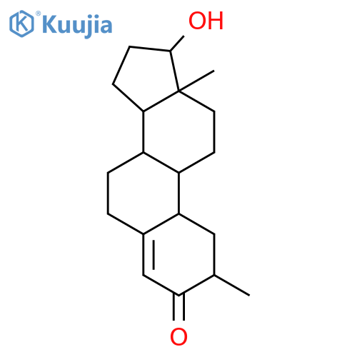 Estr-4-en-3-one,17-hydroxy-2-methyl-, (2a,17b)- structure