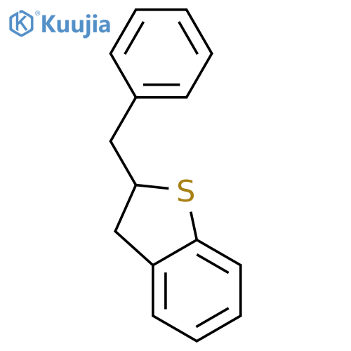 Benzo[b]thiophene, 2,3-dihydro-2-(phenylmethyl)- structure