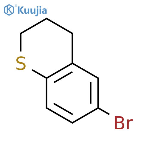 6-Bromo-3,4-dihydro-2H-1-benzothiopyran structure