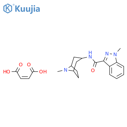 1H-Indazole-3-carboxamide,1-methyl-N-[(3-endo)-8-methyl-8-azabicyclo[3.2.1]oct-3-yl]- structure