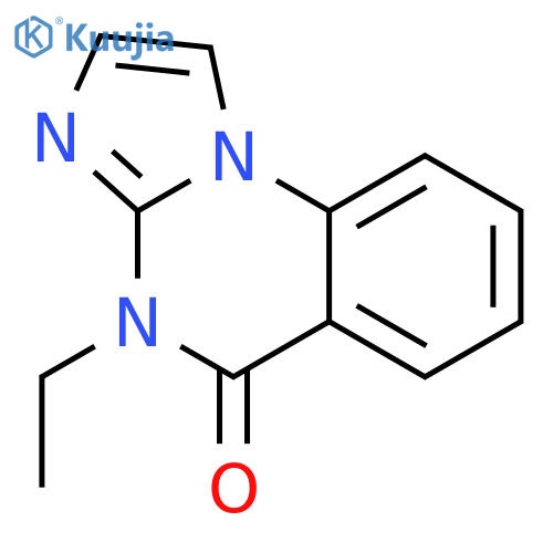 4-ethyl-Imidazo[1,2-a]quinazolin-5(4H)-one structure