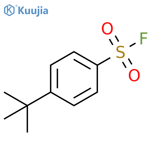4-tert-butylbenzene-1-sulfonyl fluoride structure
