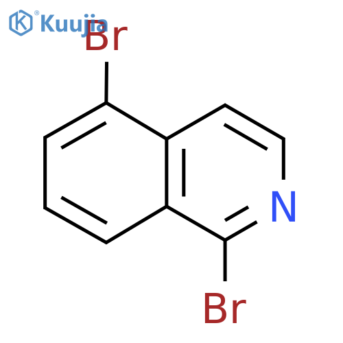 1,5-Dibromoisoquinoline structure