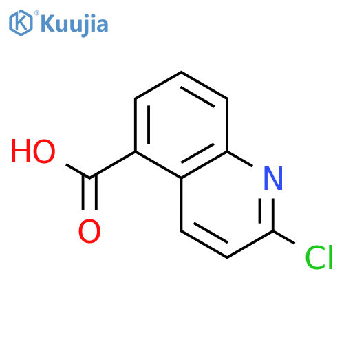 2-Chloroquinoline-5-carboxylic acid structure
