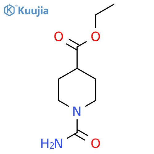 Ethyl 1-carbamoylpiperidine-4-carboxylate structure