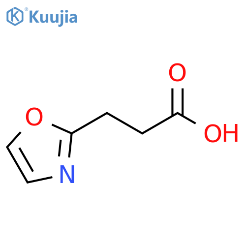 3-(1,3-oxazol-2-yl)propanoic acid structure