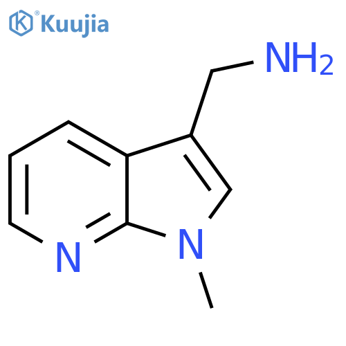 {1-methyl-1H-pyrrolo[2,3-b]pyridin-3-yl}methanamine structure