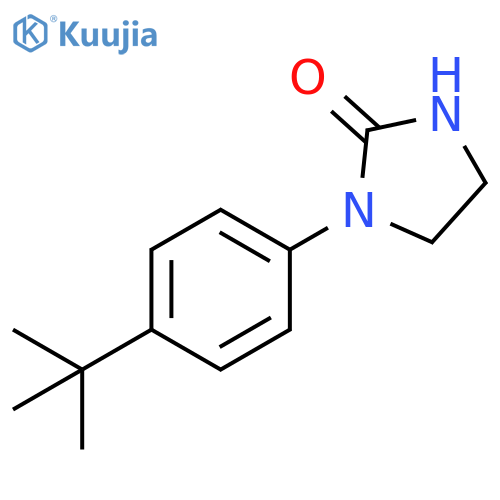 1-(4-tert-butylphenyl)imidazolidin-2-one structure