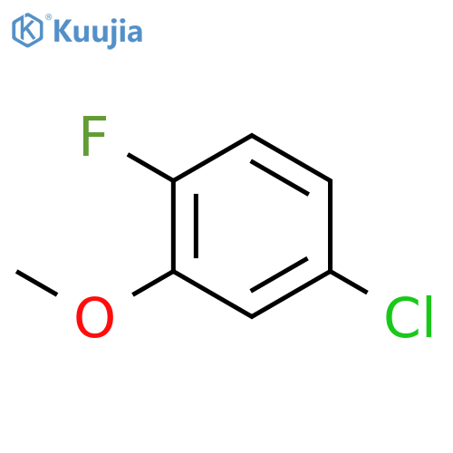 4-Chloro-1-fluoro-2-methoxybenzene structure