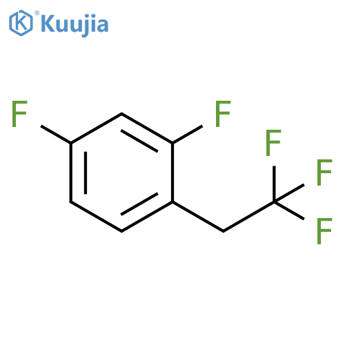 2,4-Difluoro-1-(2,2,2-trifluoroethyl)benzene structure
