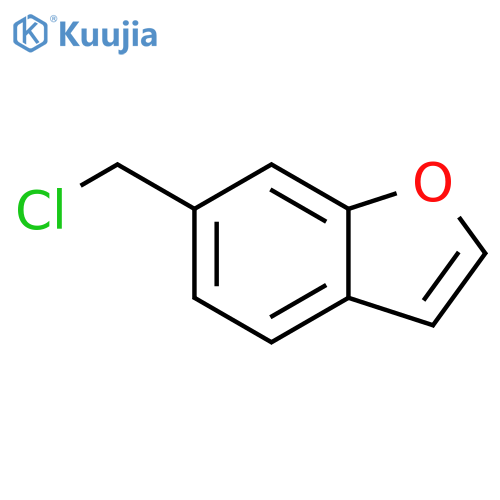 6-(CHLOROMETHYL)BENZOFURAN structure