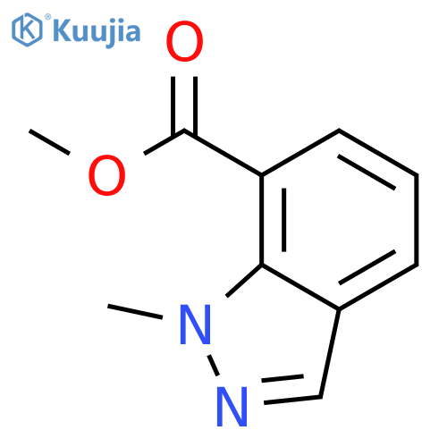 Methyl 1-methyl-1H-indazole-7-carboxylate structure