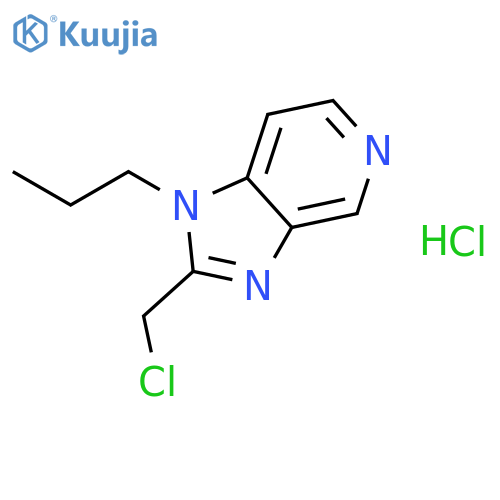2-(Chloromethyl)-1-propyl-1H-imidazo-4,5-cpyridine Hydrochloride structure