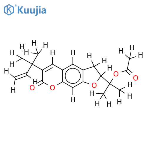 (+/-)-rutamarin structure