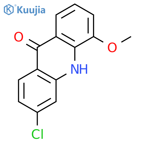 9(10H)-Acridinone, 3-chloro-5-methoxy- structure