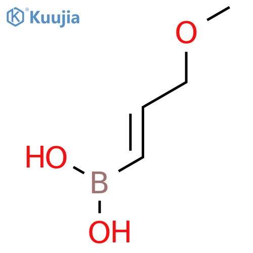3-Methoxy-1-propenylboronic Acid structure