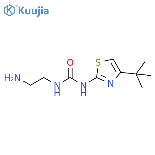 1-(2-AMINOETHYL)-3-(4-TERT-BUTYLTHIAZOL-2-YL)UREA structure