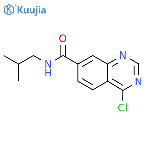 4-Chloro-N-isobutylquinazoline-7-carboxamide structure