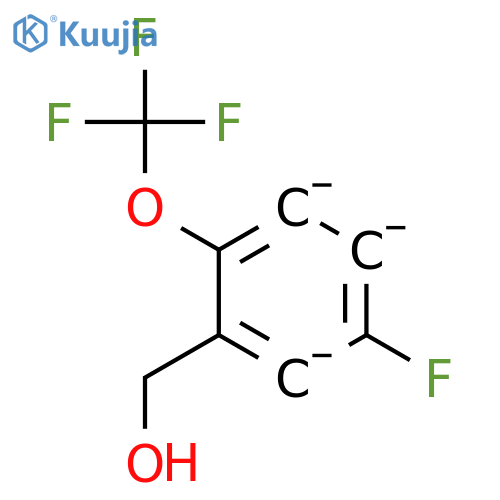 5-Fluoro-2-(trifluoromethoxy)benzyl alcohol structure