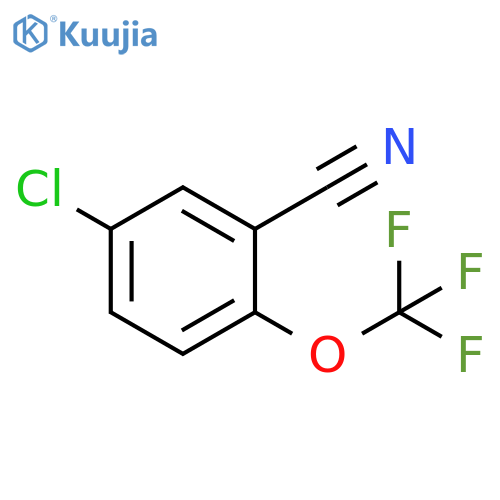 5-Chloro-2-(trifluoromethoxy)benzonitrile structure