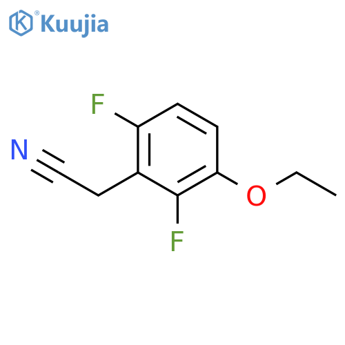 3-Ethoxy-2,6-difluorophenylacetonitrile structure