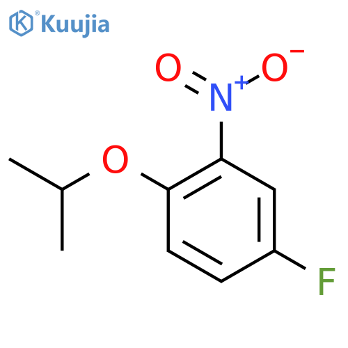 4-Fluoro-1-isopropoxy-2-nitrobenzene structure