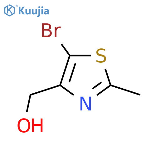 (5-Bromo-2-methylthiazol-4-yl)methanol structure