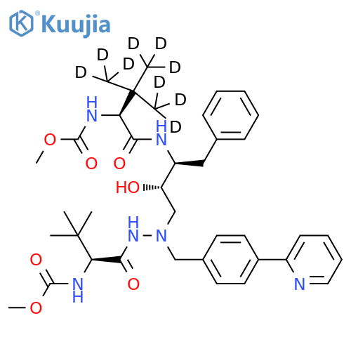 Atazanavir-d9 structure