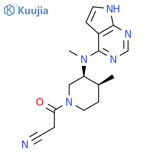 (3S,4S)-Tofacitinib structure