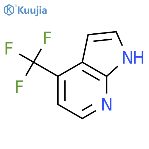 4-(trifluoroMethyl)-1H-pyrrolo[2,3-b]pyridine structure