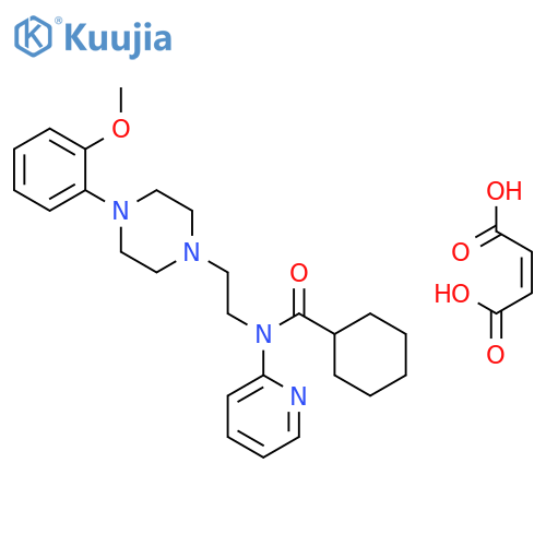 WAY-100635 Maleate structure