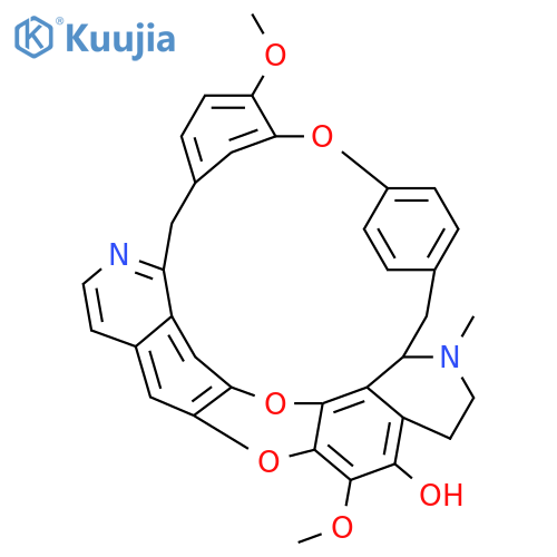 5H-22,26-Epoxy-1,24:12,15-dietheno-6,10-metheno-16H-pyrido[2',3':17,18][1,10]dioxacycloeicosino[2,3,4-ij]isoquinolin-20-ol, 16a,17,18,19-tetrahydro-9,21-dimethoxy-17-methyl-, (16aS)- (9CI) structure