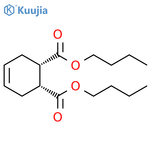 rel-1,2-Dibutyl (1R,2S)-4-cyclohexene-1,2-dicarboxylate structure