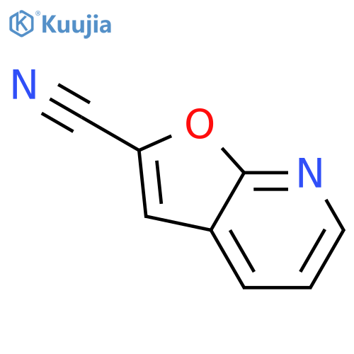Furo[2,3-b]pyridine-2-carbonitrile structure