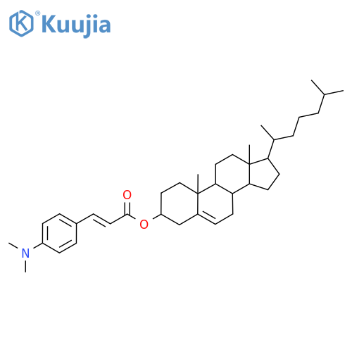 2,15-dimethyl-14-(6-methylheptan-2-yl)tetracyclo[8.7.0.0^{2,7}.0^{11,15}]heptadec-7-en-5-yl (2E)-3-[4-(dimethylamino)phenyl]prop-2-enoate structure