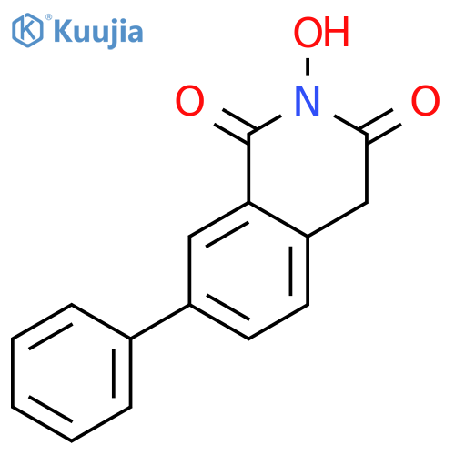 2-Hydroxy-7-phenylisoquinoline-1,3(2H,4H)-dione structure