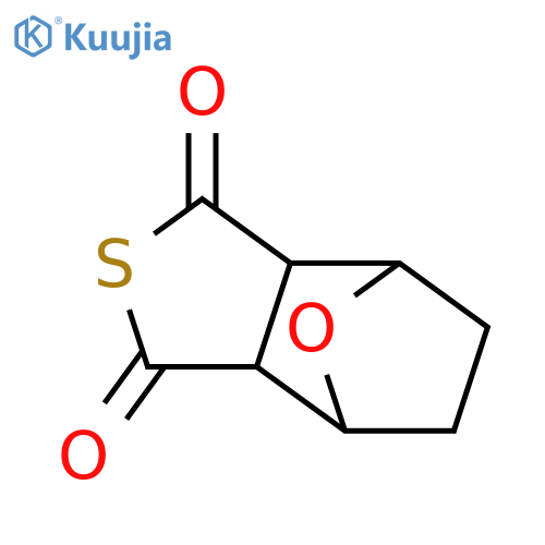 4,7-Epoxybenzo[c]thiophene-1,3-dione,hexahydro-, (3aR,4S,7R,7aS)-rel- structure