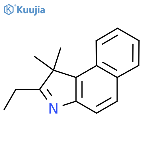 2-Ethyl-1,1-dimethyl-1H-benzo[e]indole structure