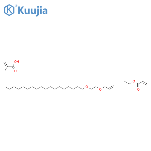 2-Propenoic acid,2-methyl-,polymers,polymer with ethyl 2-propenoate and R-octadecyl-ö-(2-propenyloxy)poly(oxy-1,2- ethanediyl) structure